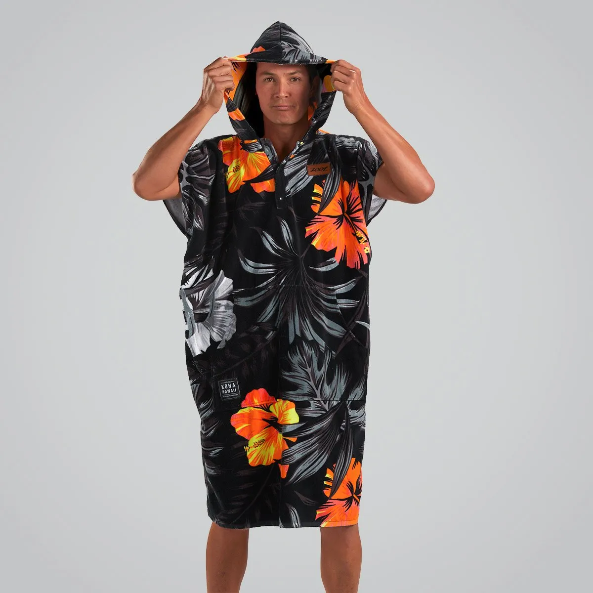 Unisex Transition Poncho Tropical