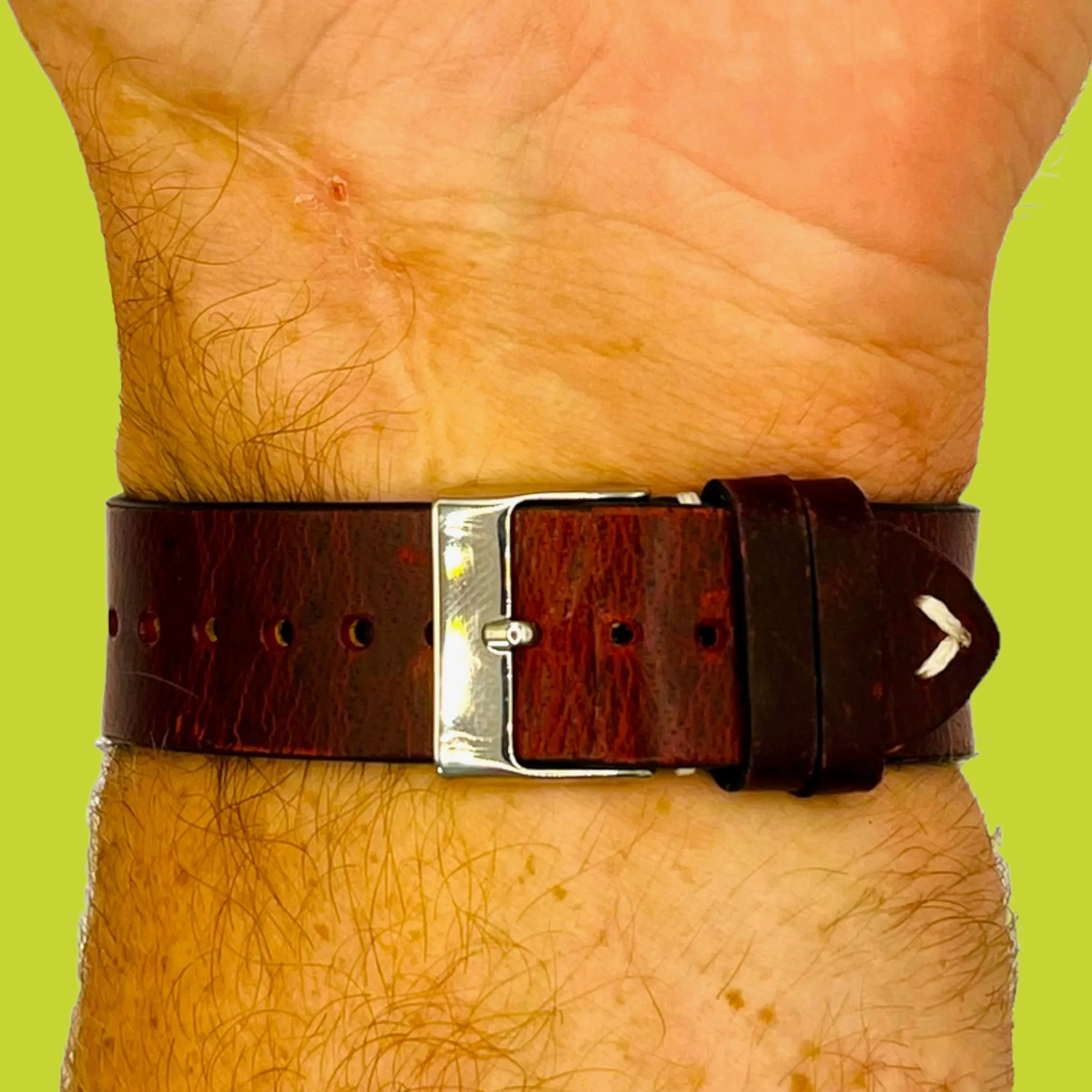 Vintage Oiled Leather Watch Straps Compatible with the Suunto Race