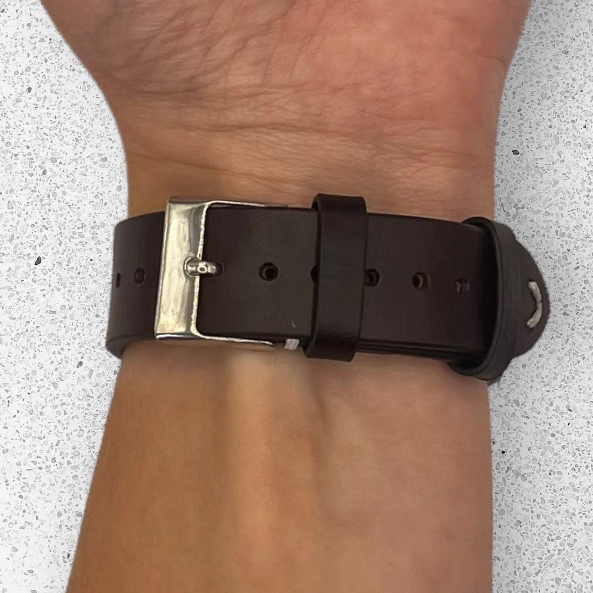 Vintage Oiled Leather Watch Straps Compatible with the Suunto Race