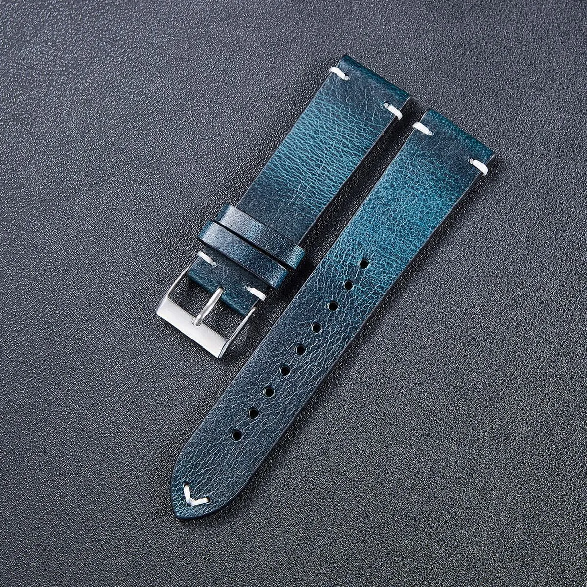 Vintage Oiled Leather Watch Straps Compatible with the Suunto Race