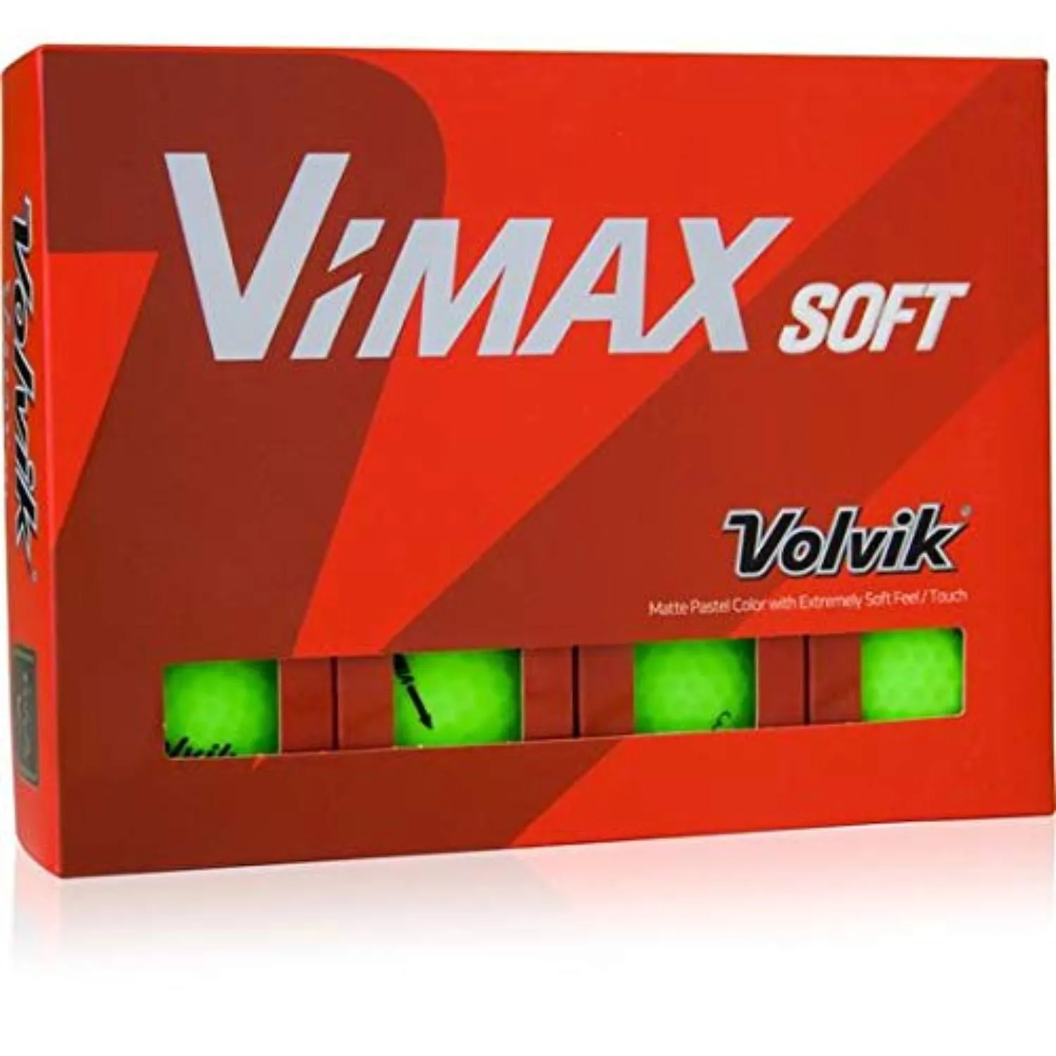 Volvik Vimax Golf Balls Dozen - Matte Green