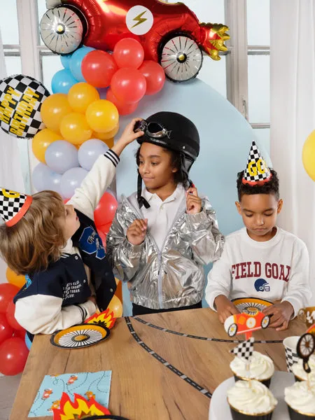 Wheel Small Paper Plates - Pack of 6