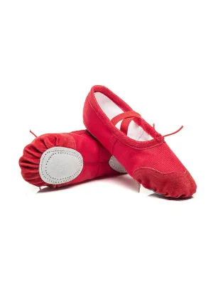 Winter Fleece Thickened Ballet Soft Sole Dance Training Shoes