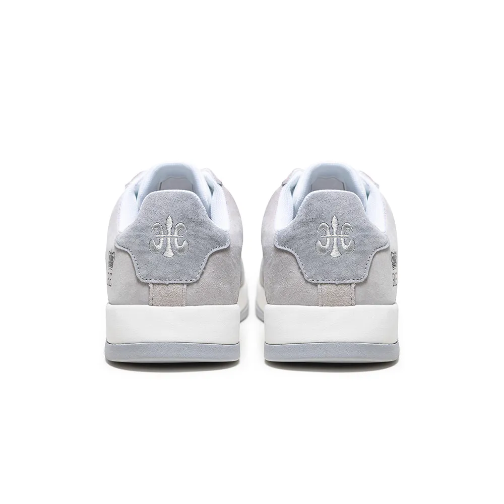 Women's Icon Ultra Lux White Gray Leather Sneakers 97443-088