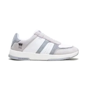 Women's Icon Ultra Lux White Gray Leather Sneakers 97443-088