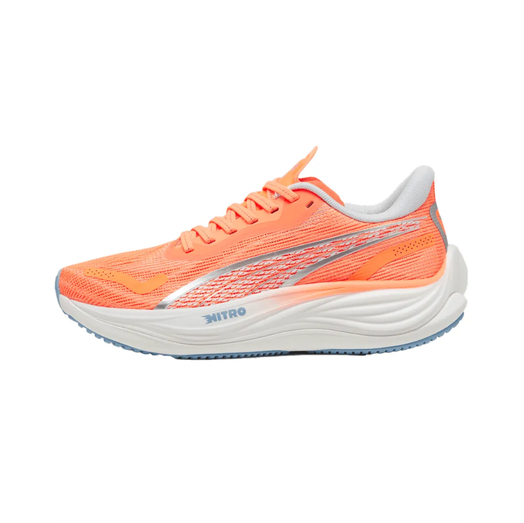 Women's PUMA Velocity Nitro 3 -  Neon Citrus Silver Mist - SS24