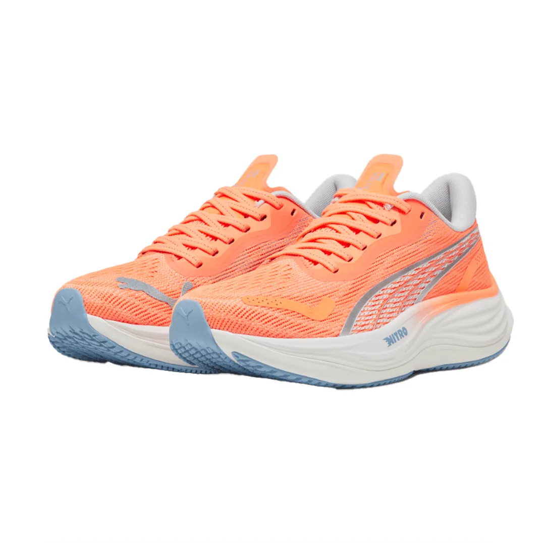 Women's PUMA Velocity Nitro 3 -  Neon Citrus Silver Mist - SS24