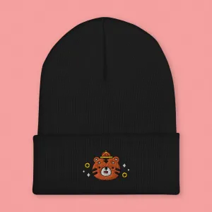 Year of the Tiger Embroidered Beanie