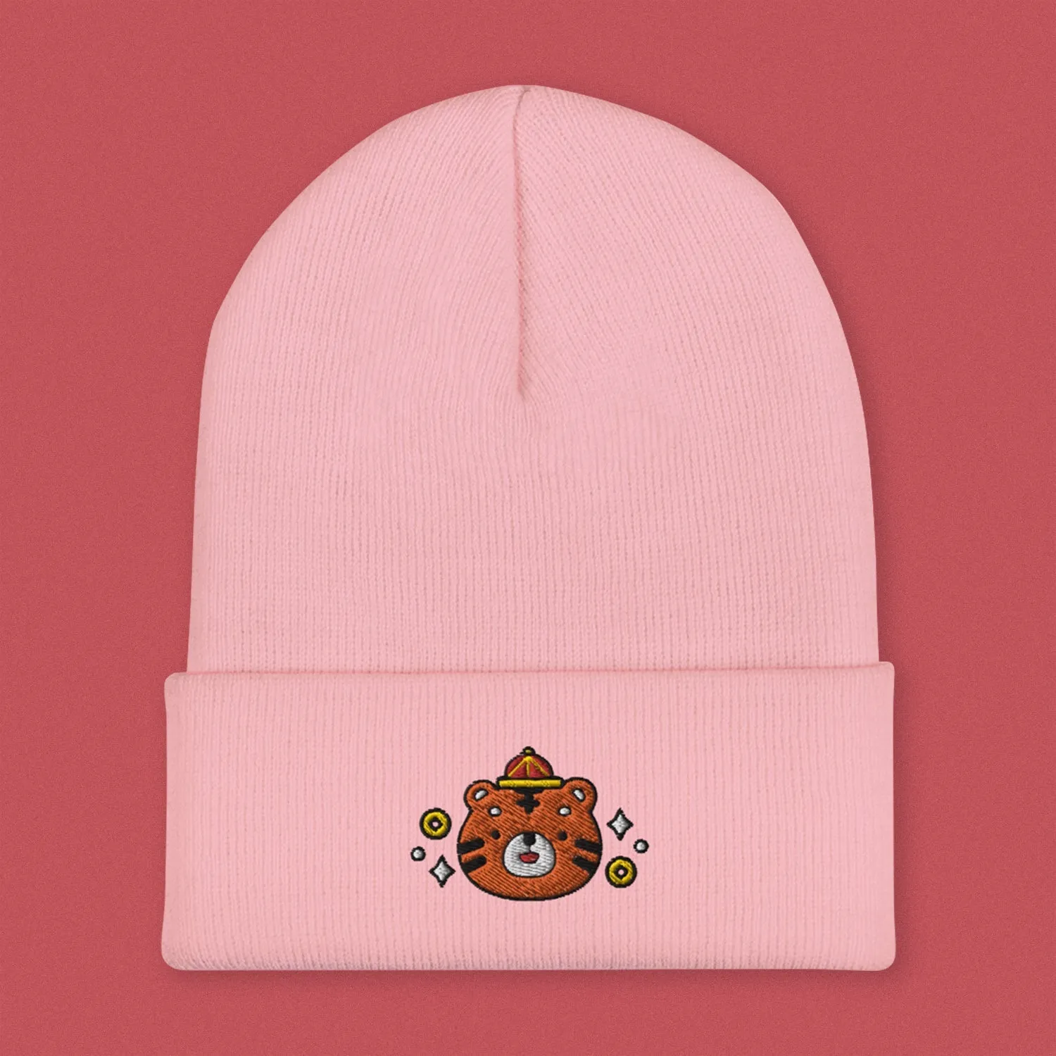 Year of the Tiger Embroidered Beanie