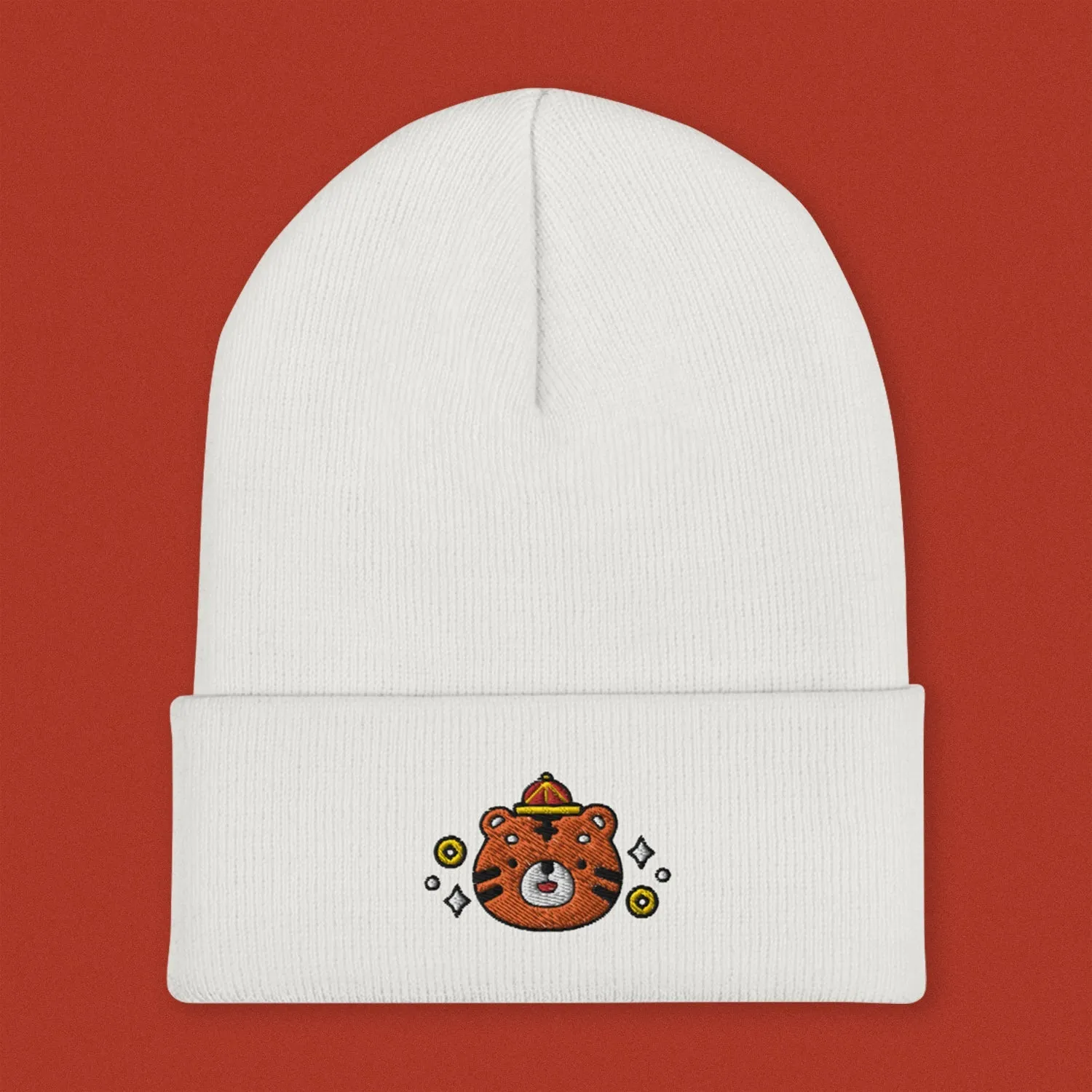 Year of the Tiger Embroidered Beanie