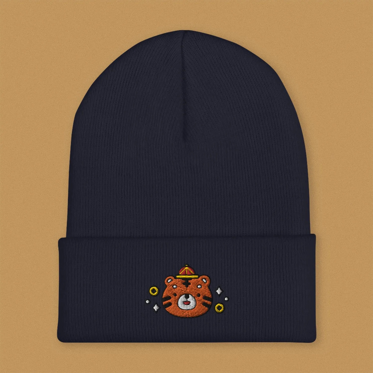 Year of the Tiger Embroidered Beanie
